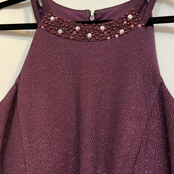 R & M Richard’s Nightway glitter evening dress size 8. - Picture 5 of 6